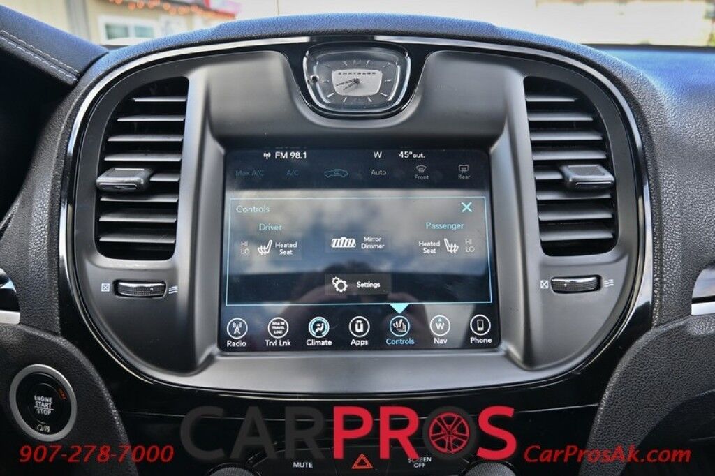 2017 Chrysler 300 S - AWD - Premium Group - Auto Start - Power & Heated Leather Seats - Panoramic Sunroof - Navigation - Beats Speakers - Blind Spot Alert - Apple CarPlay & Android Auto - Back Up Camera - Push Button Start - Low Miles Anchorage AK