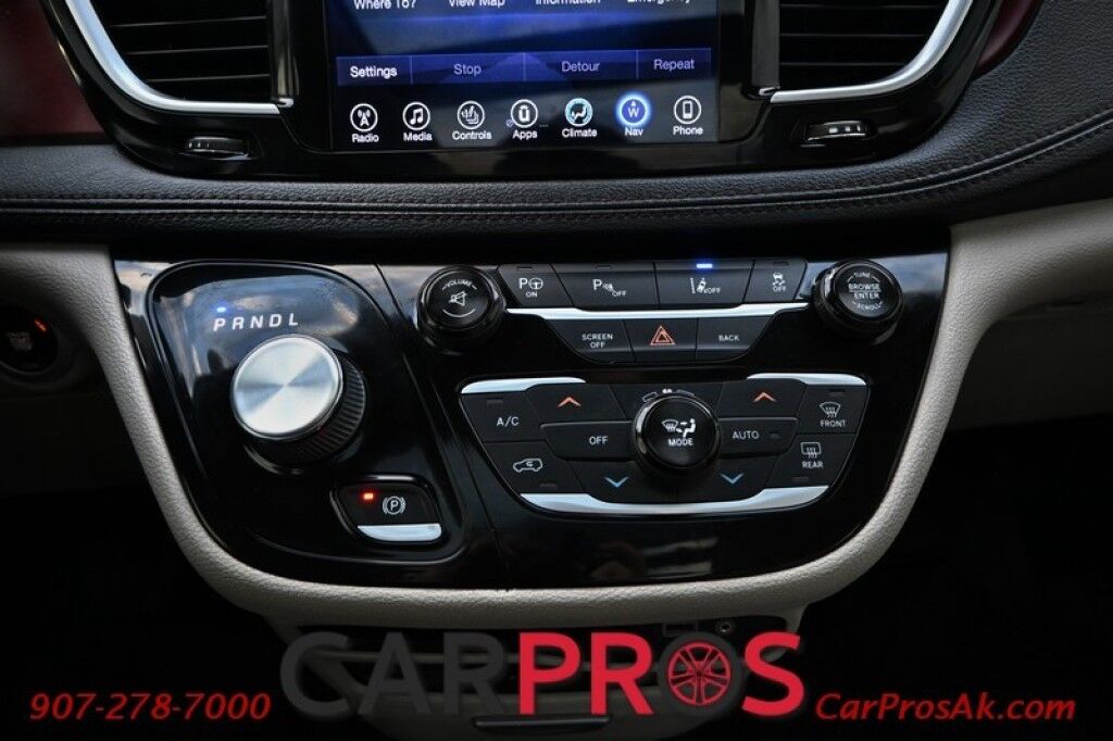 2017 Chrysler Pacifica Limited - Heated & Cooled Front Leather Seats - Second Row Heated Seats - Heated Steering Wheel - 3rd Row - Seats 7 - Remote Start - Blu-Ray Player w/ Seatback Video Screens - Harman/Kardon Speakers - Dual Sunroof Anchorage AK