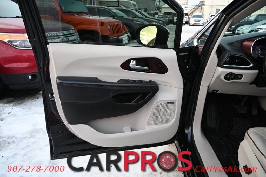 2017 Chrysler Pacifica Limited - Heated & Cooled Front Leather Seats - Second Row Heated Seats - Heated Steering Wheel - 3rd Row - Seats 7 - Remote Start - Blu-Ray Player w/ Seatback Video Screens - Harman/Kardon Speakers - Dual Sunroof Anchorage AK