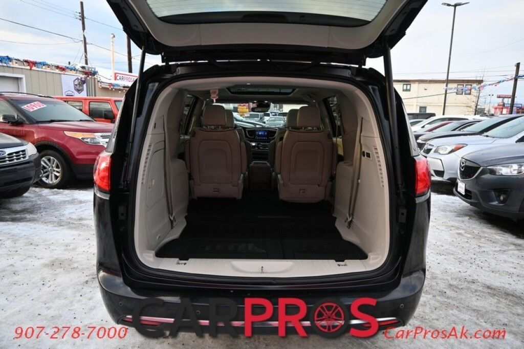 2017 Chrysler Pacifica Limited - Heated & Cooled Front Leather Seats - Second Row Heated Seats - Heated Steering Wheel - 3rd Row - Seats 7 - Remote Start - Blu-Ray Player w/ Seatback Video Screens - Harman/Kardon Speakers - Dual Sunroof Anchorage AK