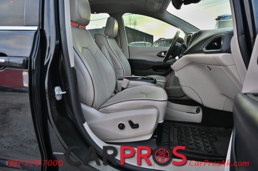 2017 Chrysler Pacifica Limited - Heated & Cooled Front Leather Seats - Second Row Heated Seats - Heated Streering Wheel - 3rd Row - Seats 7 - Remote Start - Blu-Ray Player w/ Seatback Video Screens - Harman/Kardon Speakers - Dual Sunroof Anchorage AK