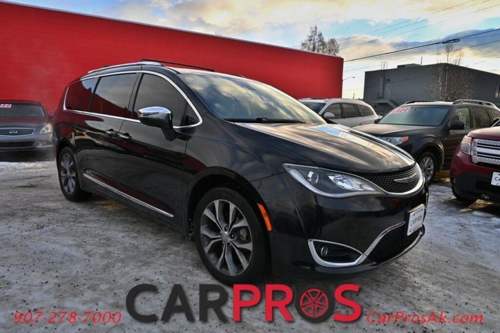 2017 Chrysler Pacifica Limited - Heated & Cooled Front Leather Seats - Second Row Heated Seats - Heated Streering Wheel - 3rd Row - Seats 7 - Remote Start - Blu-Ray Player w/ Seatback Video Screens - Harman/Kardon Speakers - Dual Sunroof Anchorage AK