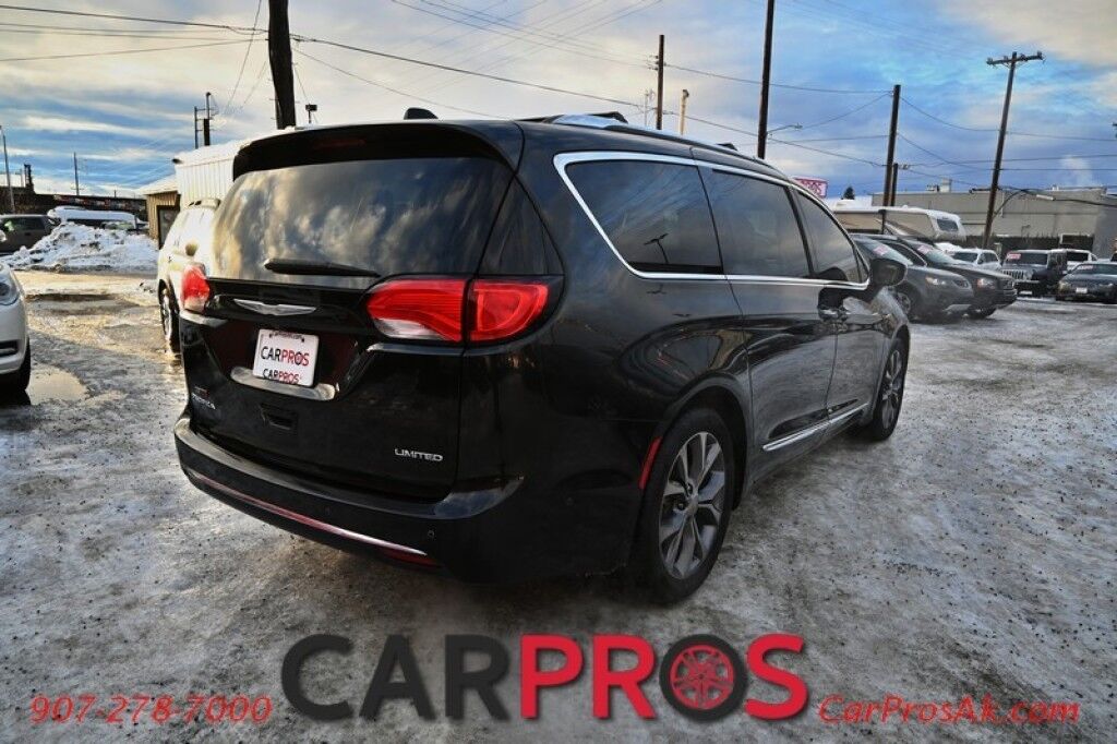 2017 Chrysler Pacifica Limited - Heated & Cooled Front Leather Seats - Second Row Heated Seats - Heated Streering Wheel - 3rd Row - Seats 7 - Remote Start - Blu-Ray Player w/ Seatback Video Screens - Harman/Kardon Speakers - Dual Sunroof Anchorage AK