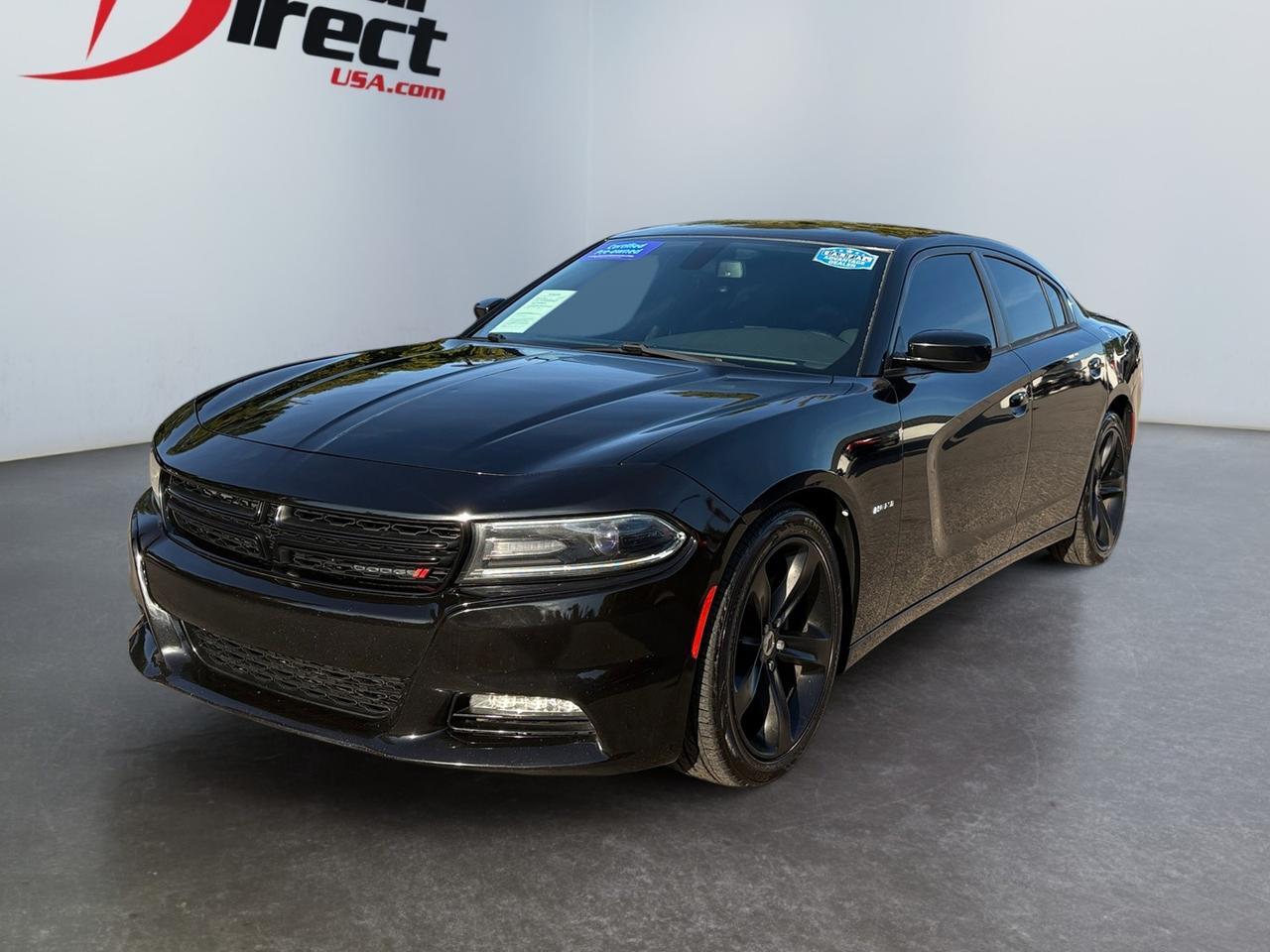 2017 Dodge Charger R/T, PADDLE SHIFTERS, REAR SPOILER, REMOTE KEYLESS START, UCONNECT BLUETOOTH, APPLE CARPLAY/ANDROID AUTO, HEATED FRONT SEATS, TINTED WINDOWS, PREMIUM BLACK WHEELS, LOW MILES, CHARGE THE ROAD IN STYLE! Virginia Beach VA