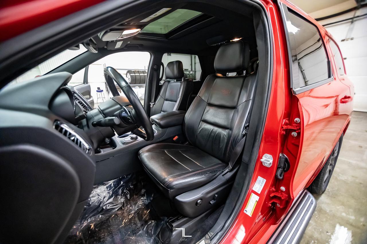 2017 Dodge Durango AWD R/T Leather Roof Nav BCam Red Deer AB