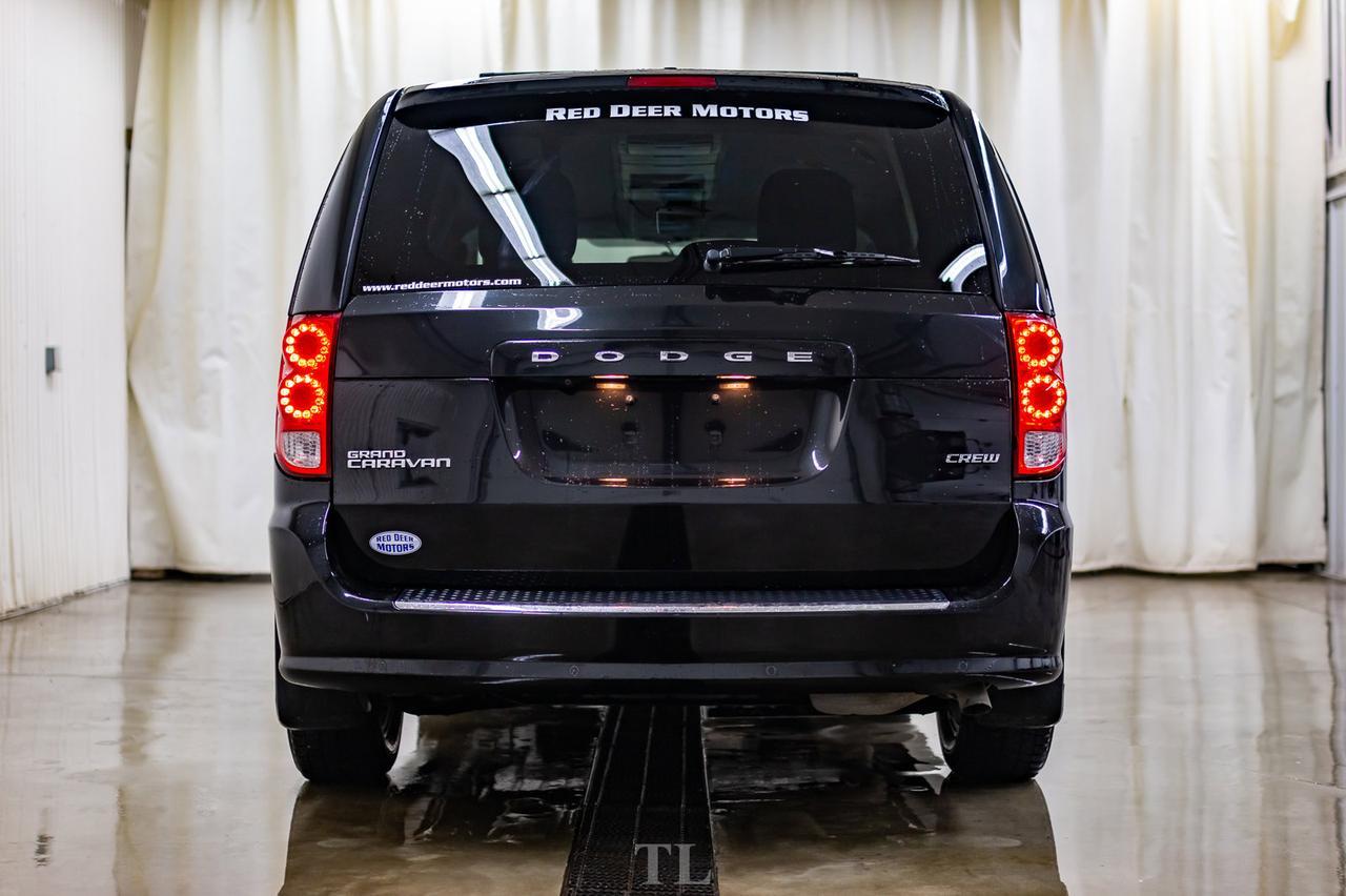 2017 Dodge Grand Caravan Crew Plus Leather Nav BCam Red Deer AB