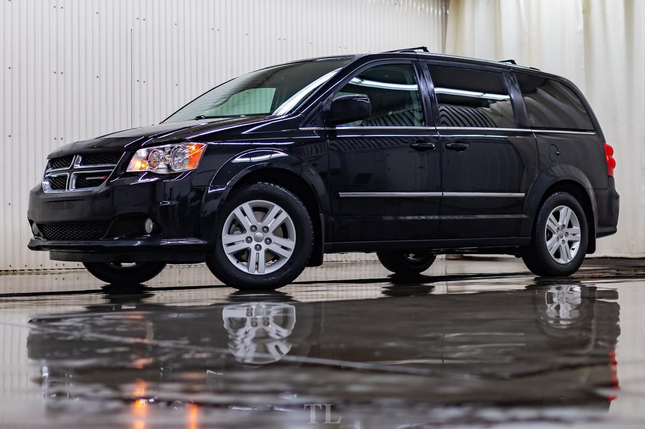 2017 Dodge Grand Caravan Crew Plus Leather Nav BCam Red Deer AB