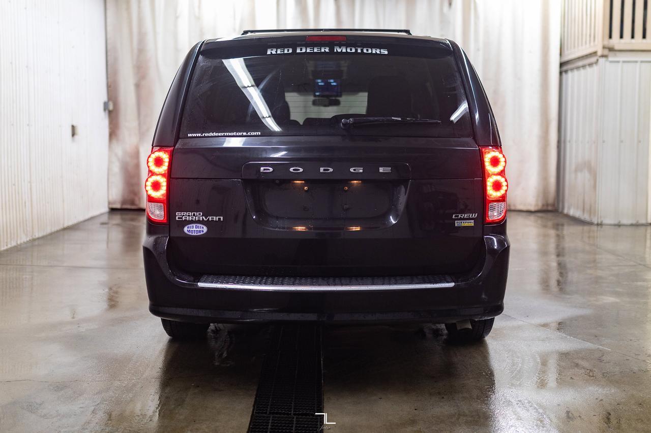 2017 Dodge Grand Caravan Crew Plus Leather Nav BCam Red Deer AB