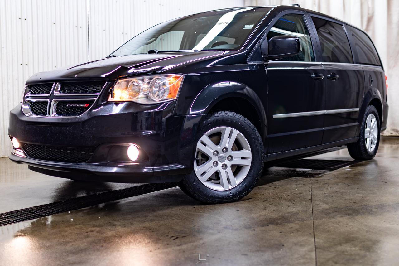2017 Dodge Grand Caravan Crew Plus Leather Nav BCam Red Deer AB