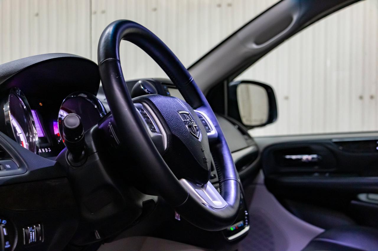 2017 Dodge Grand Caravan Crew Plus Leather Nav DVD Red Deer AB