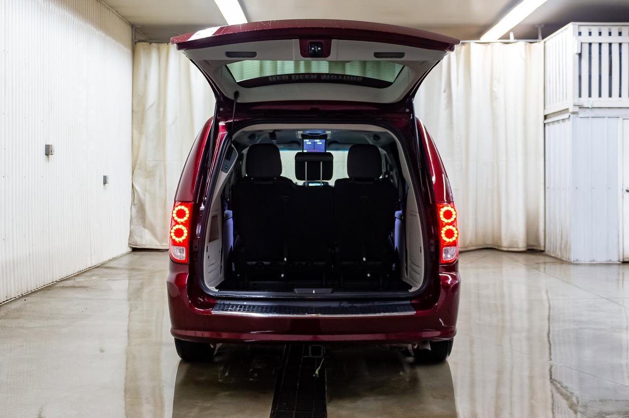 2017 Dodge Grand Caravan Crew Plus Leather Nav DVD Red Deer AB