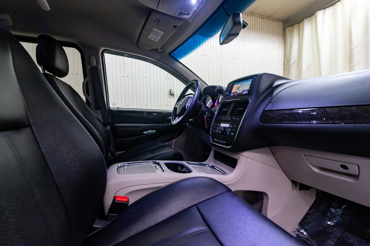 2017 Dodge Grand Caravan Crew Plus Leather Nav DVD Red Deer AB