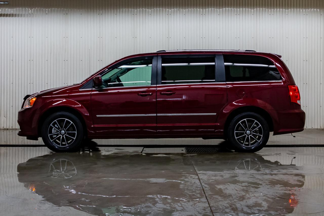 2017 Dodge Grand Caravan Crew Plus Leather Nav DVD Red Deer AB