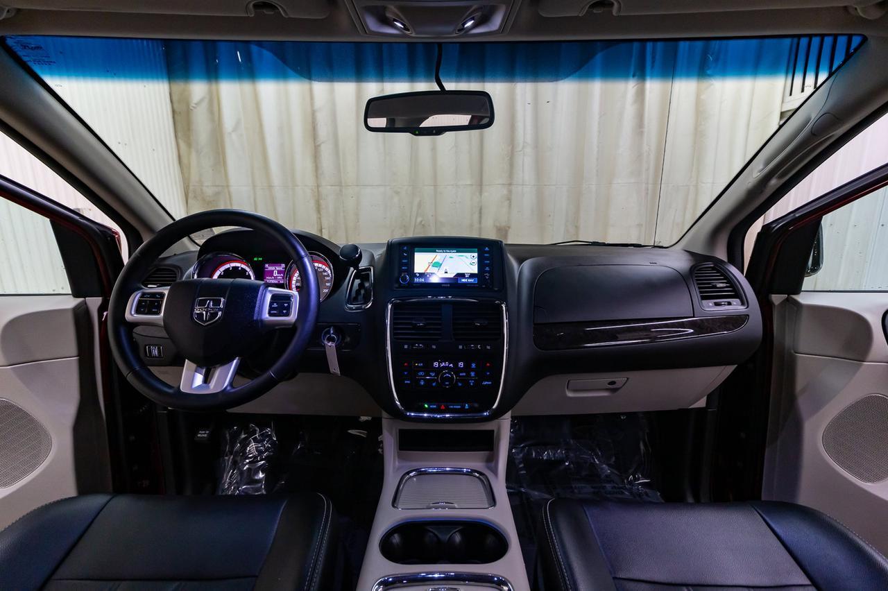 2017 Dodge Grand Caravan Crew Plus Leather Nav DVD Red Deer AB