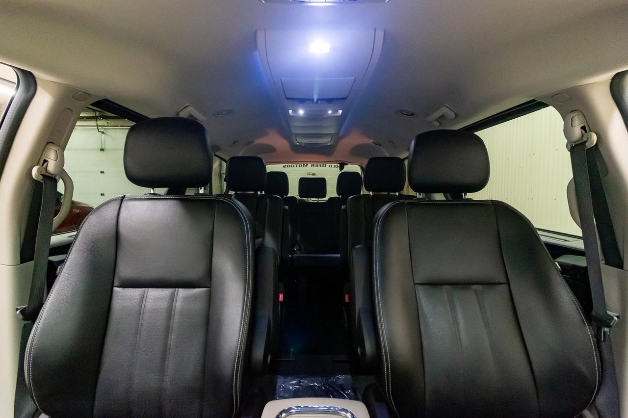 2017 Dodge Grand Caravan Crew Plus Leather Nav DVD Red Deer AB