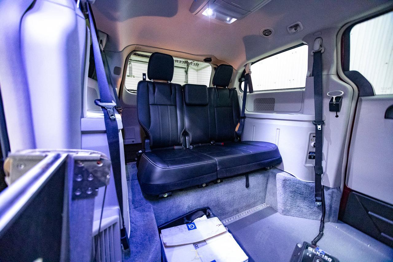 2017 Dodge Grand Caravan Crew Plus Savaria Wheelchair Conversion Leather Nav BCam Red Deer AB