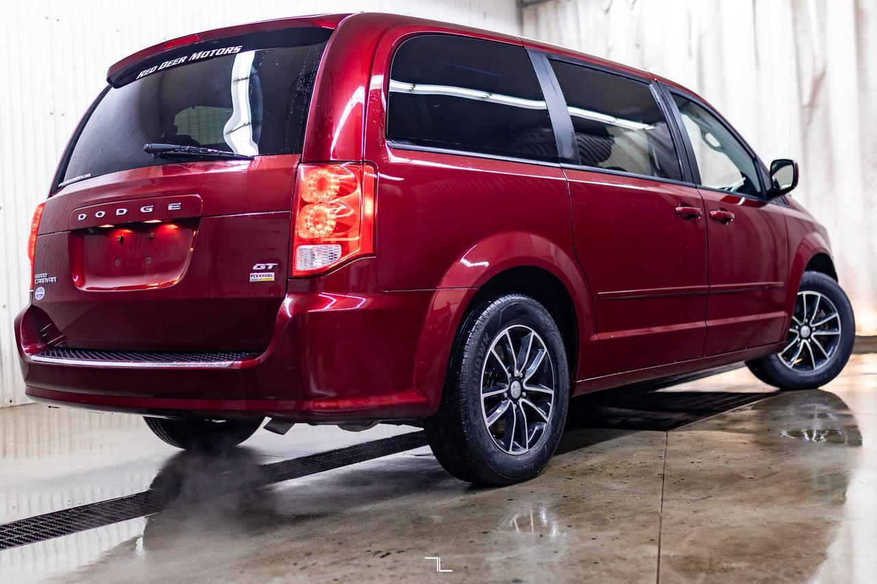 2017 Dodge Grand Caravan GT Leather BCam Power Doors Red Deer AB