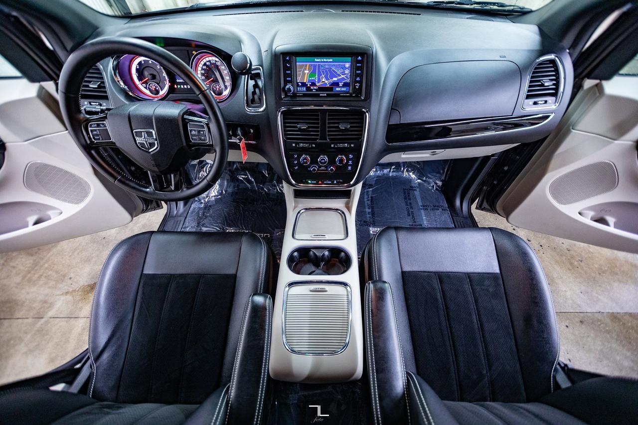 2017 Dodge Grand Caravan Premium Plus Leather Nav DVD BCam Red Deer AB