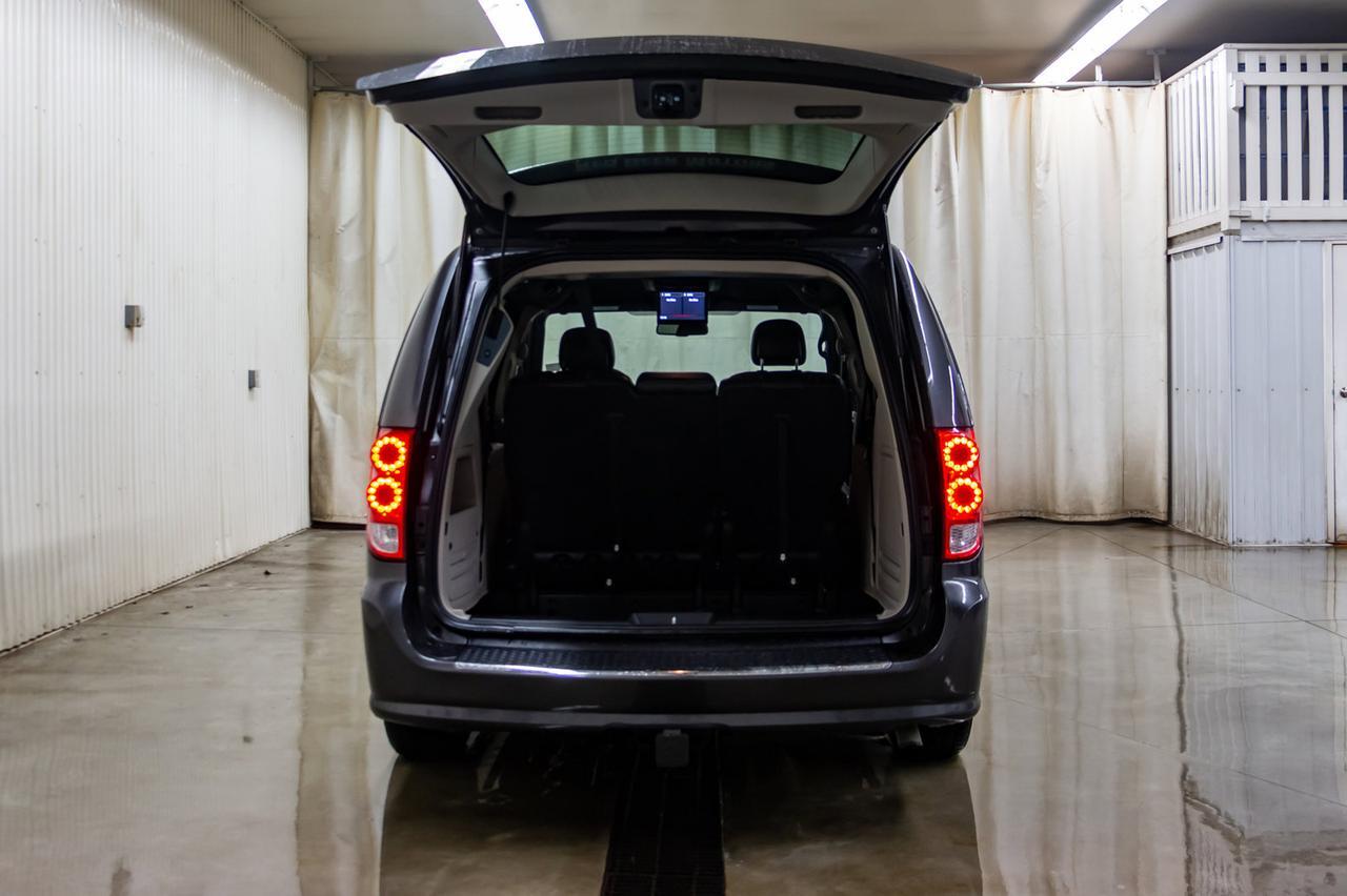 2017 Dodge Grand Caravan SXT Premium Plus Leather Nav DVD Red Deer AB