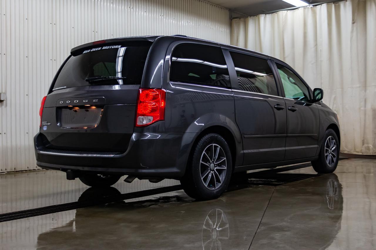 2017 Dodge Grand Caravan SXT Premium Plus Leather Nav DVD Red Deer AB