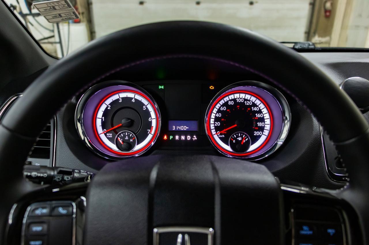 2017 Dodge Grand Caravan SXT Premium Plus Leather Nav DVD Red Deer AB