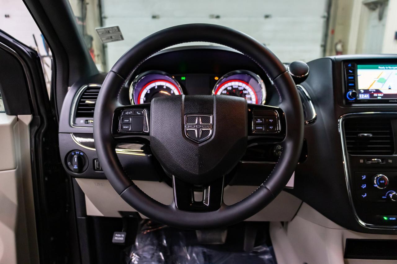 2017 Dodge Grand Caravan SXT Premium Plus Leather Nav DVD Red Deer AB