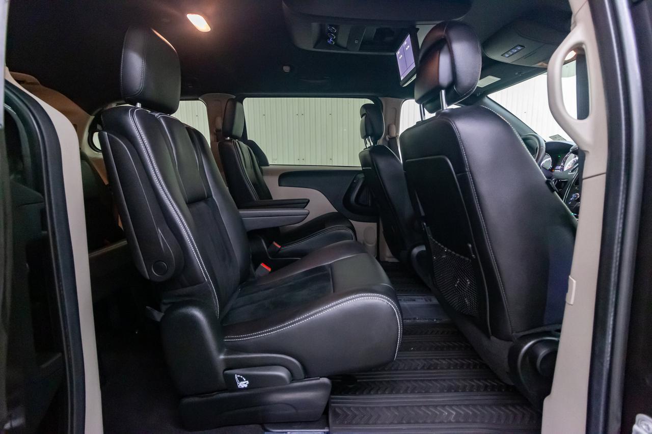 2017 Dodge Grand Caravan SXT Premium Plus Leather Nav DVD Red Deer AB