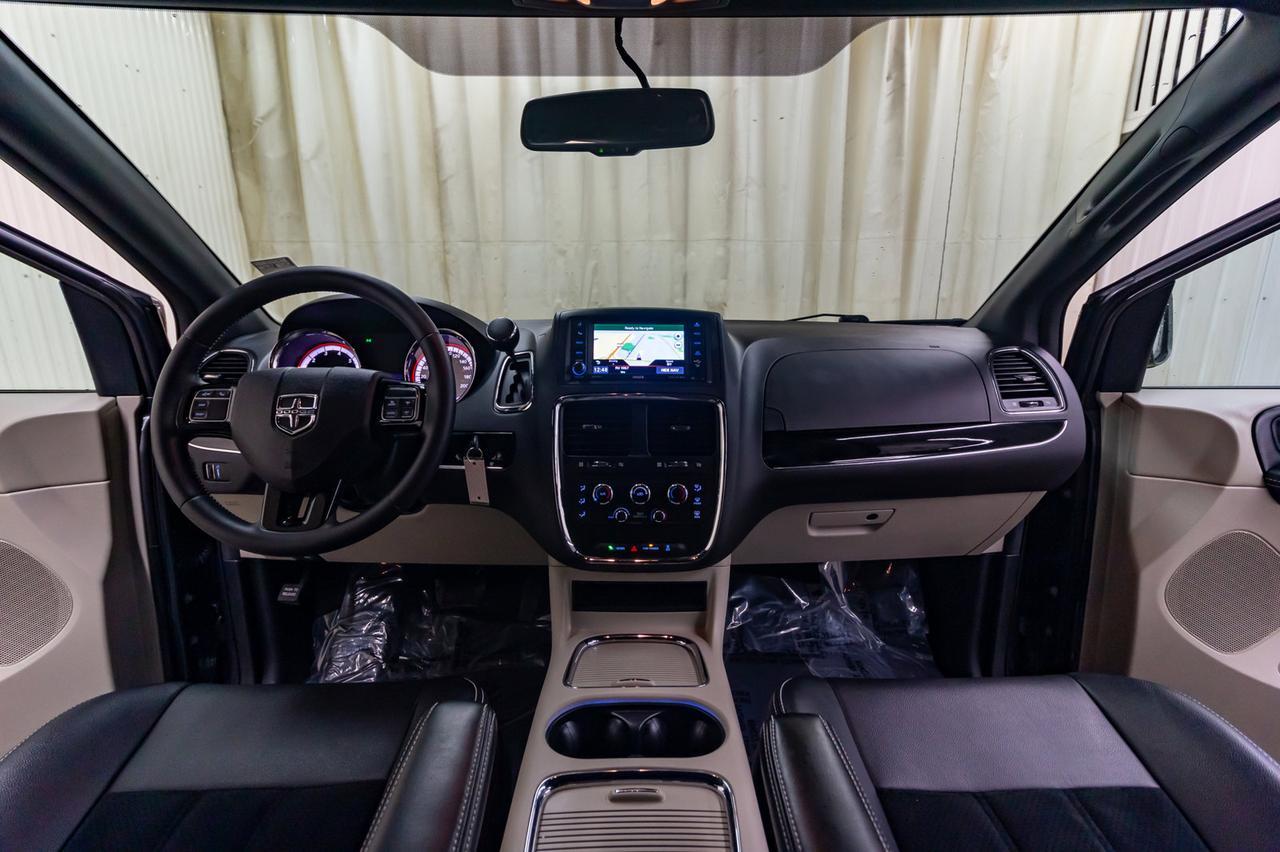 2017 Dodge Grand Caravan SXT Premium Plus Leather Nav DVD Red Deer AB