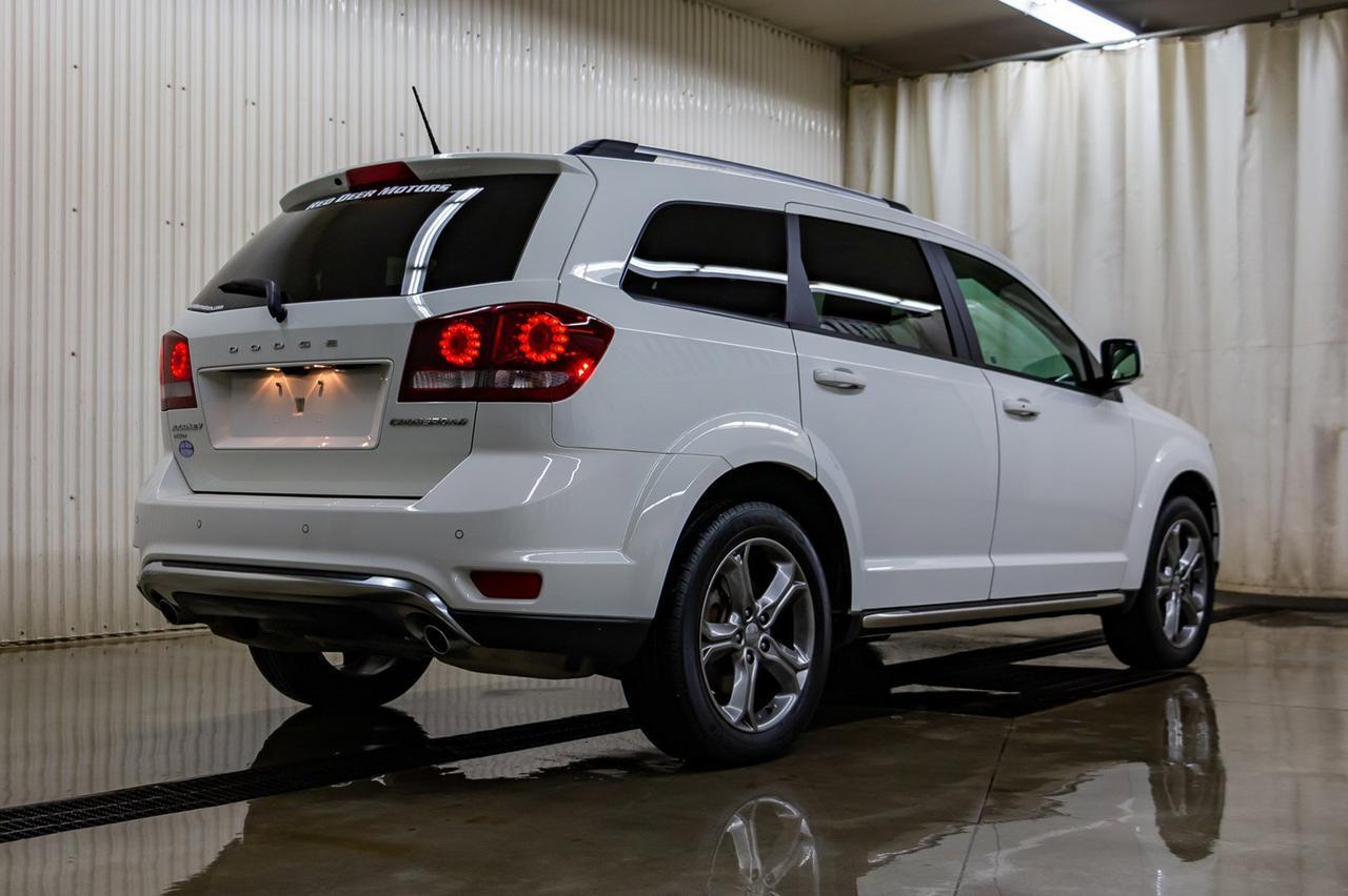 2017 Dodge Journey AWD Crossroad Leather Roof DVD Red Deer AB