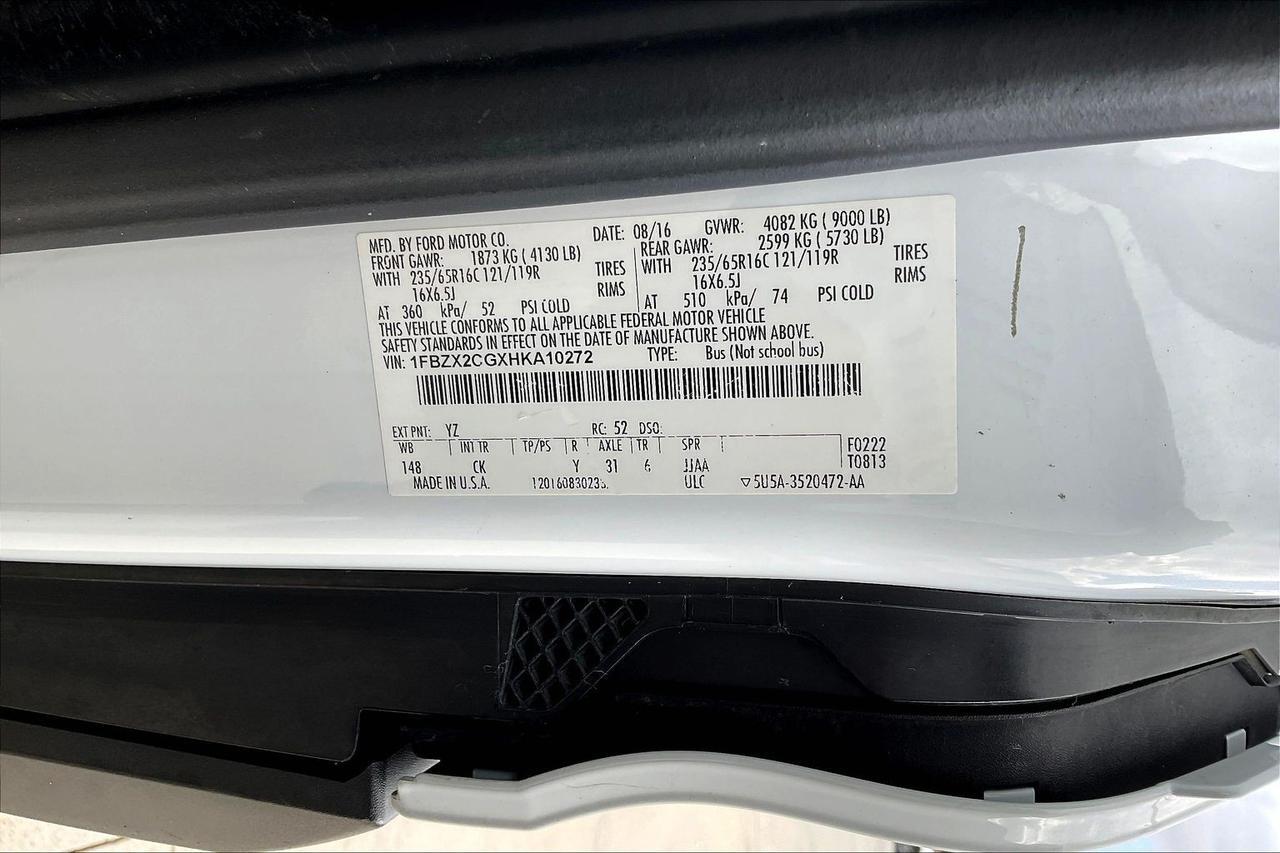 2017 FORD TRANSIT T-350 Houston TX