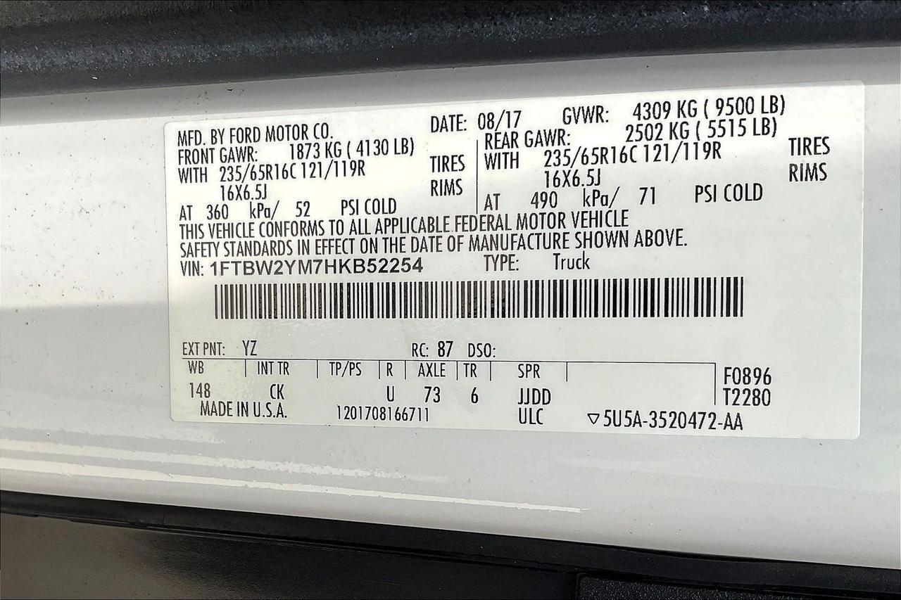 2017 FORD TRANSIT T-350 Houston TX