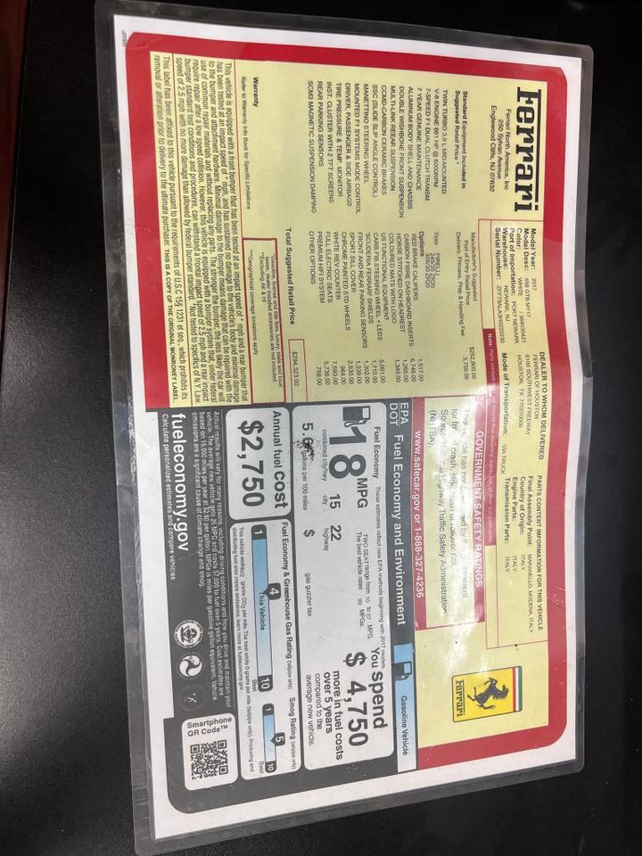 2017 Ferrari 488 GTB Base Indianapolis IN