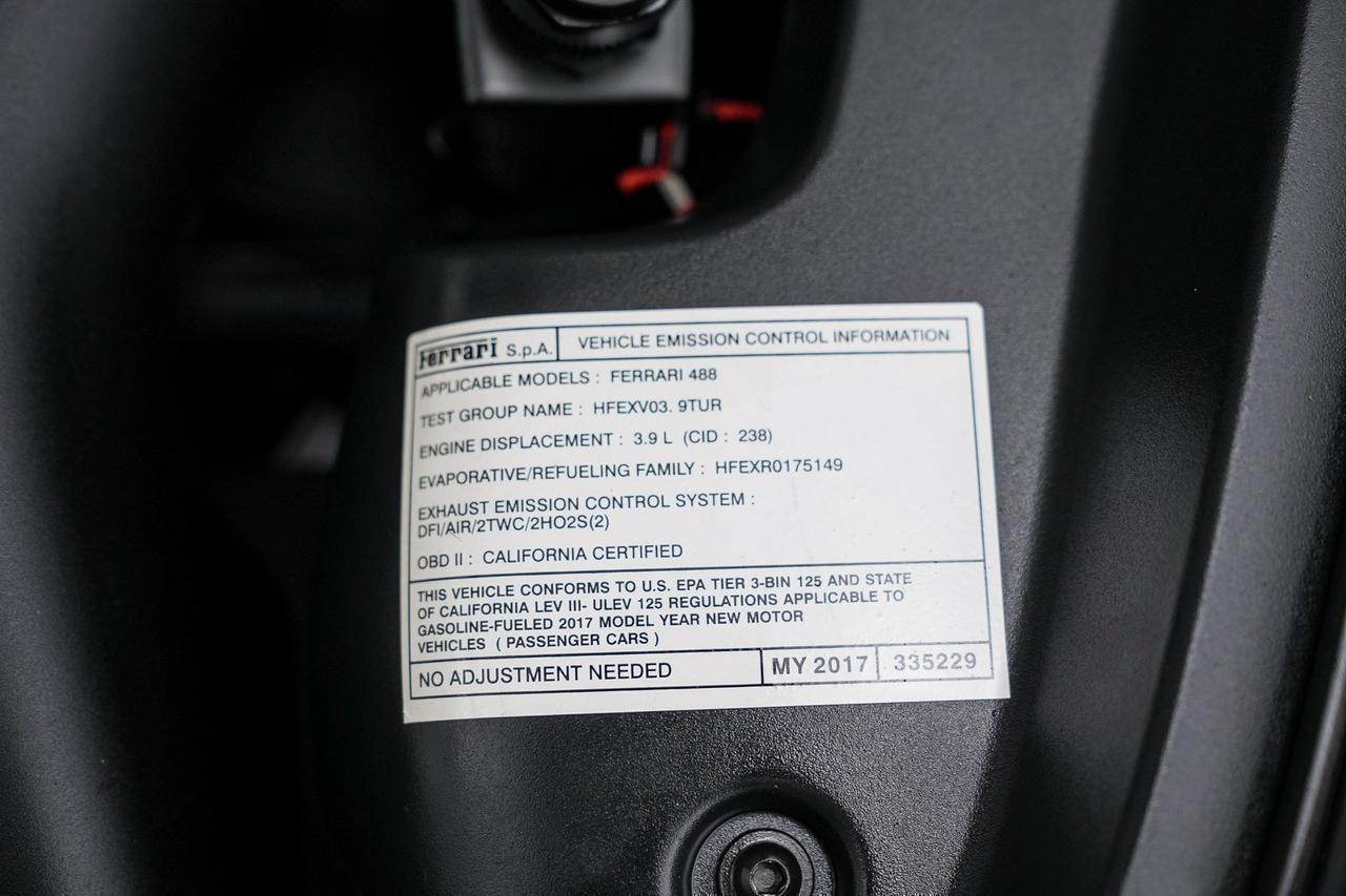 2017 Ferrari 488 Spider Newport Beach CA