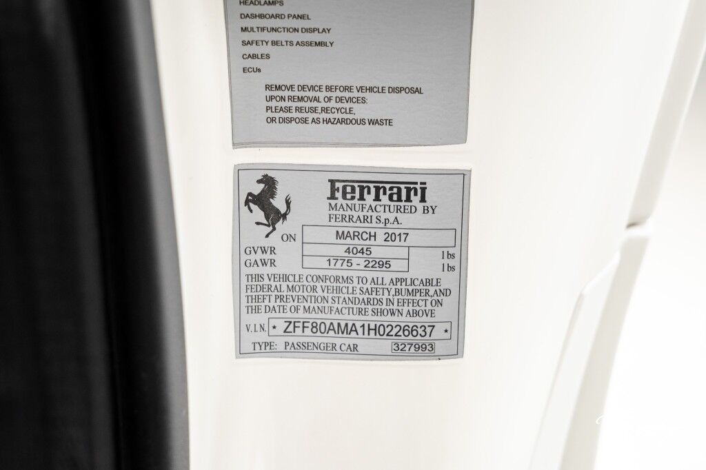 2017 Ferrari 488 Spider North Miami Beach FL