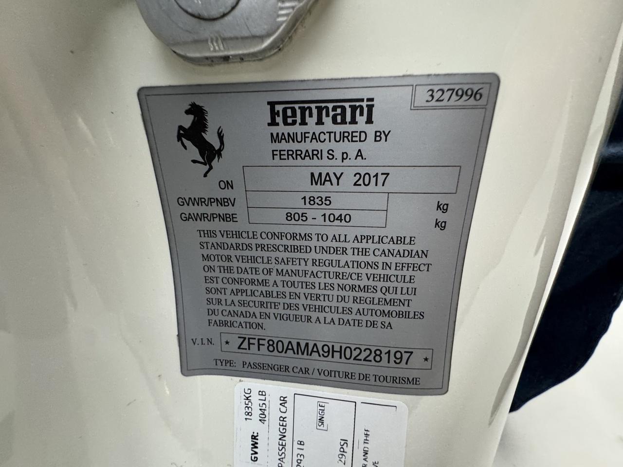 2017 Ferrari 488 Spider Scottsdale AZ