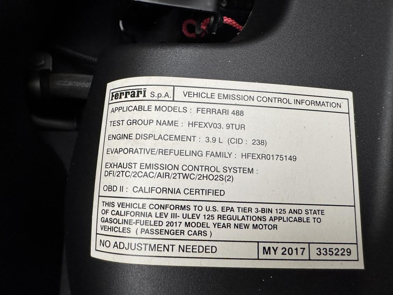 2017 Ferrari 488 Spider Scottsdale AZ