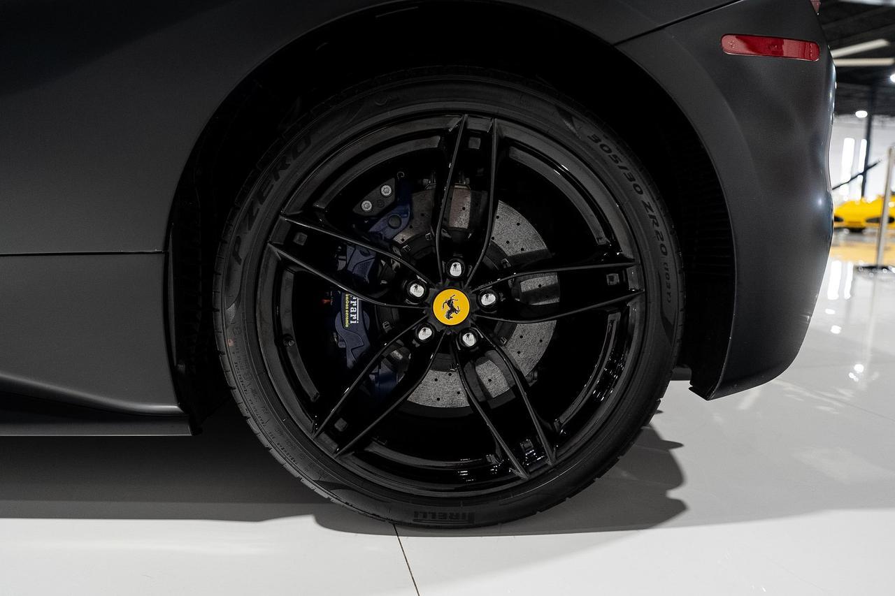 2017 Ferrari 488 Spider Nero Opaco paint, Blu Sterling interior, JBL audio, forged wheels, Daytona seats AND MUCH MORE!! Fort Lauderdale FL