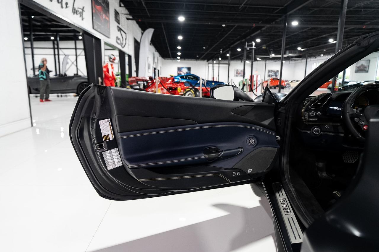 2017 Ferrari 488 Spider Nero Opaco paint, Blu Sterling interior, JBL audio, forged wheels, Daytona seats AND MUCH MORE!! Fort Lauderdale FL