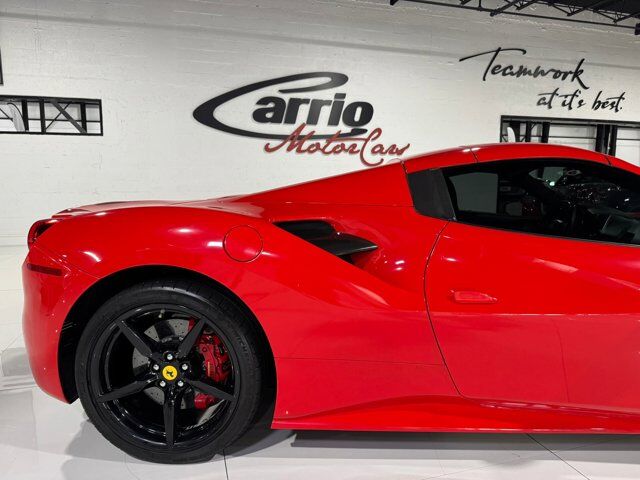 2017 Ferrari 488 Spider Scuderia shields, full electric seats, extended leather, interior carbon trim AND MUCH MORE!! Fort Lauderdale FL