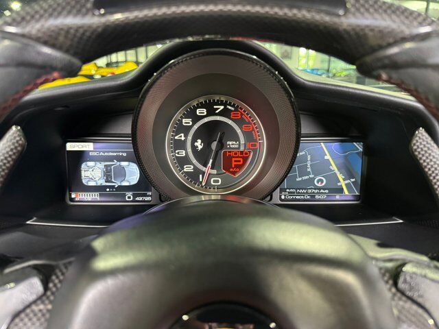 2017 Ferrari 488 Spider Scuderia shields, full electric seats, extended leather, interior carbon trim AND MUCH MORE!! Fort Lauderdale FL