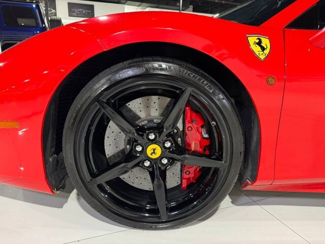 2017 Ferrari 488 Spider Scuderia shields, full electric seats, extended leather, interior carbon trim AND MUCH MORE!! Fort Lauderdale FL