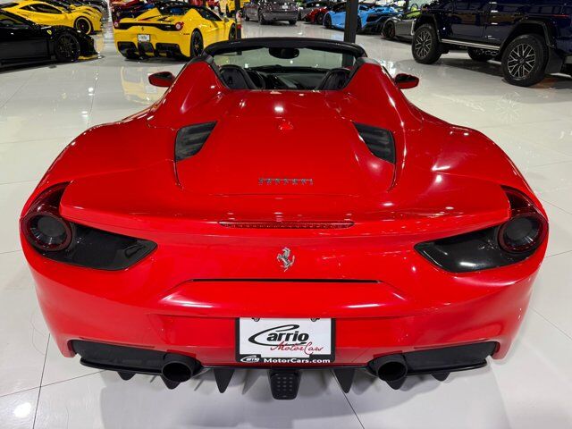 2017 Ferrari 488 Spider Scuderia shields, full electric seats, extended leather, interior carbon trim AND MUCH MORE!! Fort Lauderdale FL