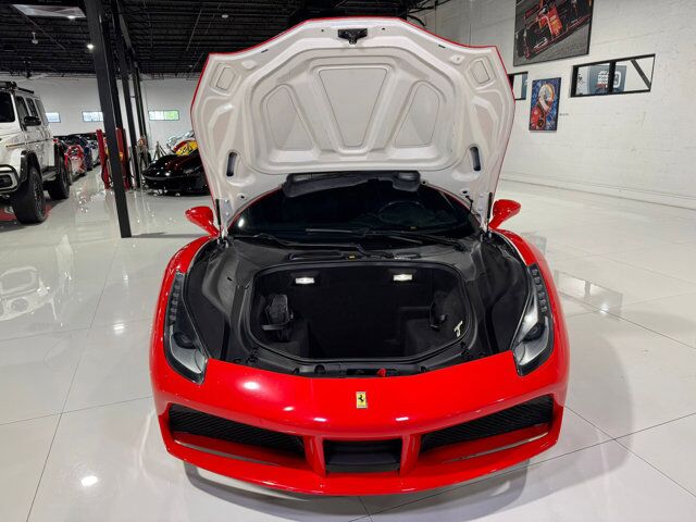 2017 Ferrari 488 Spider Scuderia shields, full electric seats, extended leather, interior carbon trim AND MUCH MORE!! Fort Lauderdale FL