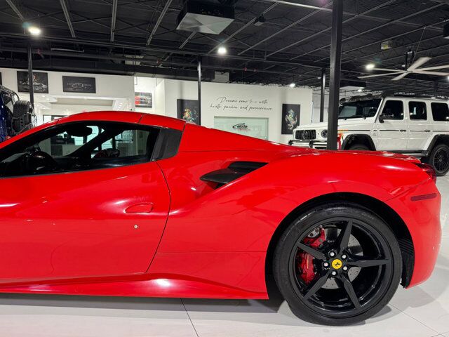 2017 Ferrari 488 Spider Scuderia shields, full electric seats, extended leather, interior carbon trim AND MUCH MORE!! Fort Lauderdale FL