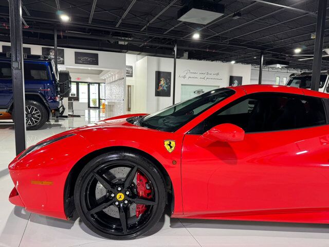 2017 Ferrari 488 Spider Scuderia shields, full electric seats, extended leather, interior carbon trim AND MUCH MORE!! Fort Lauderdale FL