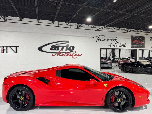 2017 Ferrari 488 Spider Scuderia shields, full electric seats, extended leather, interior carbon trim AND MUCH MORE!! Fort Lauderdale FL