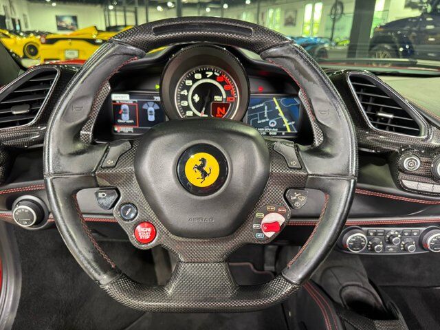 2017 Ferrari 488 Spider Scuderia shields, full electric seats, extended leather, interior carbon trim AND MUCH MORE!! Fort Lauderdale FL