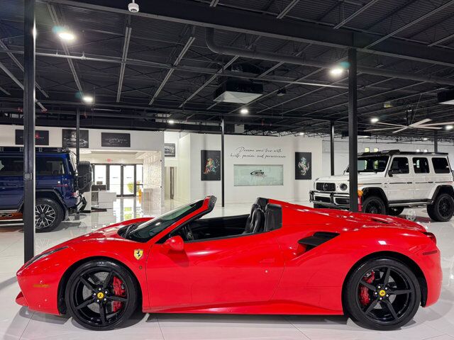 2017 Ferrari 488 Spider Scuderia shields, full electric seats, extended leather, interior carbon trim AND MUCH MORE!! Fort Lauderdale FL