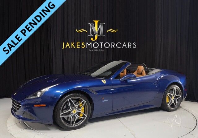 2017 Ferrari California T ($241,996 MSRP) *SPECIAL HANDLING PACKAGE* *1-OWNER* *JUST SERVICED* *TOUR DE FRANCE BLUE*