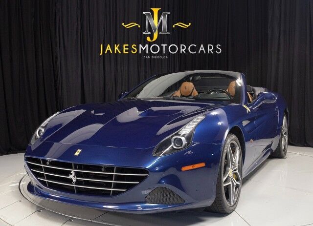 2017 Ferrari California T ($241,996 MSRP) *SPECIAL HANDLING PACKAGE* *1-OWNER* *JUST SERVICED* *TOUR DE FRANCE BLUE* San Diego CA